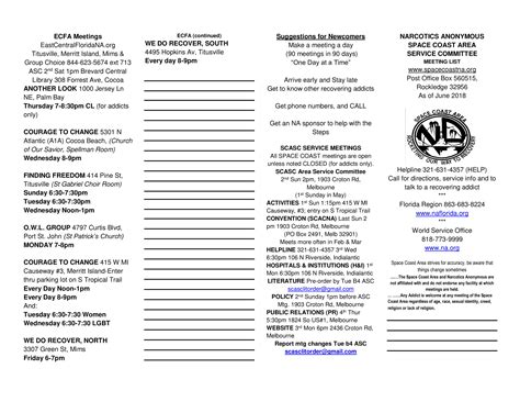 na meetings in watsonville|Watsonville, CA NA Meetings Directory .